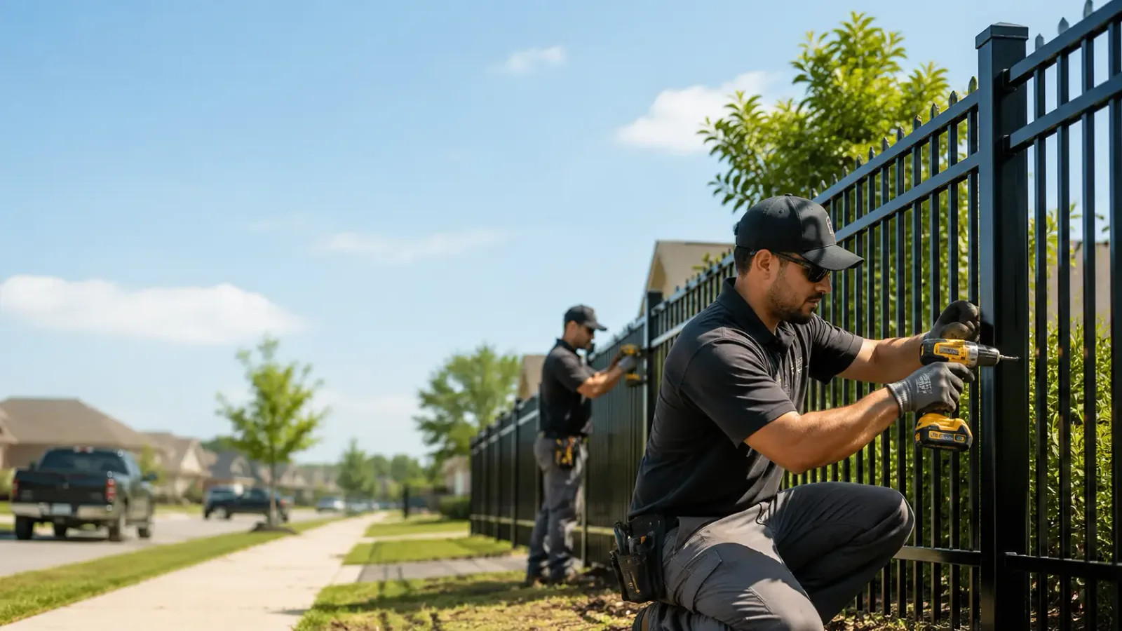 Metal Fence Installation in Virden, IL